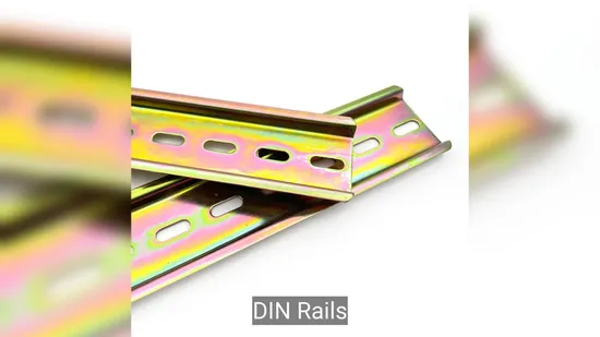 Aluminium Steel DIN Rail 1mm DIN Rail for MCB Installation DIN Rail for C45